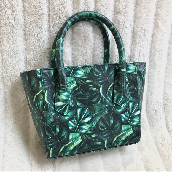 Dagne Dover Handbags - Dagne Dover Tiny Tote in Palm Print